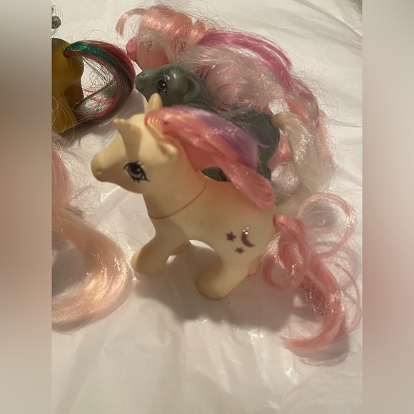 Vintage My Little Pony Babies lot MLP 7 ponies - Picture 11 of 13